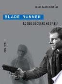 libro Blade Runner