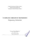 libro Carlos Orozco Romero