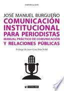 libro Comunicación Institucional Para Periodistas