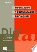 libro Información Y Documentación Digital