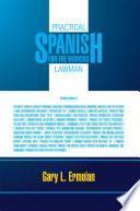 libro Practical Spanish For The Working Lawman