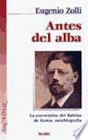 libro Antes Del Alba