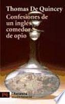 libro Confesiones De Un Inglés Comedor De Opio