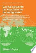 libro Capital Social De Las Asociaciones De Inmigrantes