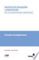 libro Políticas De Evaluación Y Acreditación En Las Universidades Argentinas