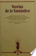 libro Teorías De Lo Fantástico