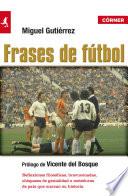 libro Frases De Fútbol