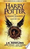 libro Harry Potter Y El Legado Maldito (texto Completo De La Obra De Teatro)
