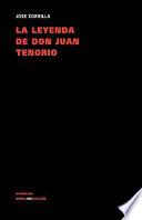 libro La Leyenda De Don Juan Tenorio