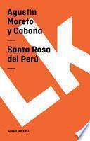 libro Santa Rosa Del Perú