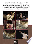 libro Teatro Clásico Italiano Y Español