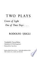 libro Two Plays: Crown Of Light, One Of These Days ...