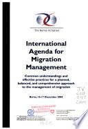 Agenda Internacional Para La Gestión De La Migración