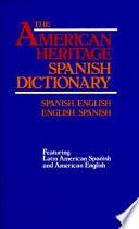 libro American Heritage Spanish Dictionary