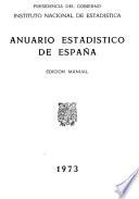 libro Anuario Estadístico De España