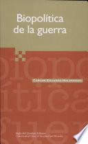 libro Biopolítica De La Guerra