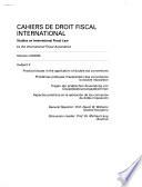 Cahiers De Droit Fiscal International