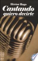 libro Cantando Quiero Decirte