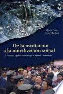 libro De La Mediación A La Movilización Social