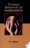 libro Desordenes Psiquicos En La Homeopatia