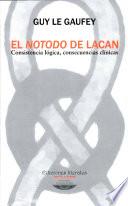 libro El Notodo De Lacan