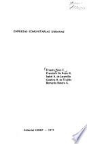 libro Empresas Comunitarias Urbanas