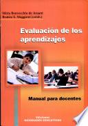 libro Evaluacion De Los Aprendizajes