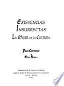 libro Existencias Insurrectas
