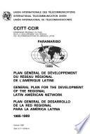 libro General Plan For The Development Of The Regional Latin American Network