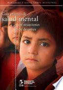 libro Guía Para Práctica De Salud Mental En Situaciones De Desastres