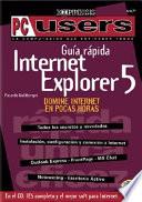 libro Guia Rapida Internet Explorer 5   Con 1 Cd