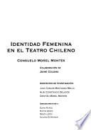 libro Identidad Femenina En El Teatro Chileno