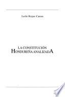 La Constitución Hondureña Analizada