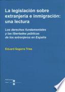 La Legislación Sobre Extranjería E Inmigración