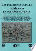 libro Las Políticas Sociales De México En Los Años Noventa