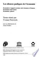 libro Les Silences Pudiques De L économie