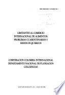 libro Limitantes Al Comercio Internacional De Alimentos
