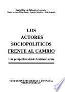 libro Los Actores Sociopolíticos Frente Al Cambio