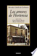 libro Los Amores De Hortensia