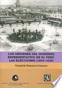 libro Los Orígenes Del Gobierno Representativo En El Perú