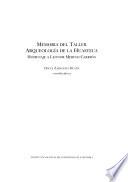 libro Memoria Del Taller Arqueología De La Huasteca