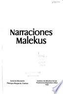 libro Narraciones Malekus
