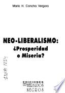 libro Neo Liberalismo