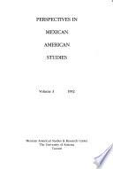 Perspectives In Mexican American Studies