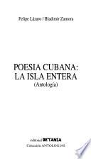 libro Poesía Cubana