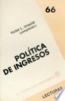libro Política De Ingresos