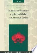 libro Políticas Ambientales Y Gobernabilidad En América Latina
