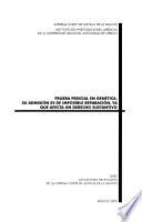 libro Prueba Pericial En Genética