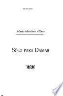 libro Sólo Para Damas