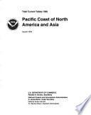 libro Tidal Current Tables, Pacific Coast Of North America And Asia
